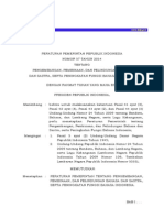 Peraturan Pemerintah Tahun 2014 PP Nomor 57 Tahun 2014