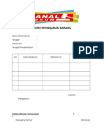 Form Peminjaman Barang Kanal Hukum