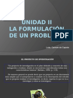 Formulacion de Un Problema