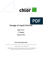 Storage of Liquid Chlorine