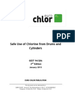 Safe Use of Chlorine From Drums and Cylinders