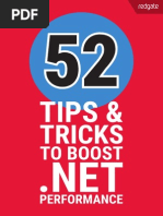 52 Tips & Tricks To Boost .NET Performance