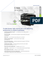 Workforce Wf-7620: A Wide-Format, High-Volume All-In-One Delivering Productivity To Creative Businesses