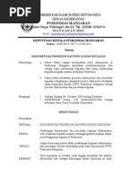 Download Sk Dokumentasi Prosedur Dan Pencatatan Kegiatan by ri_wis SN289066147 doc pdf