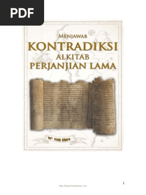 Menjawab 111 Kontradiksi Alkitab Perjanjian Lama
