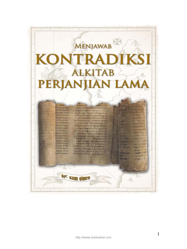 Menjawab 111 Kontradiksi Alkitab Perjanjian Lama