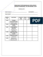 Borang Pemarkahan Pertandingan Deklamasi Sajak Kemerdekaan Peringkat SK