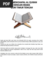 Download Cara Menghafal Al Quran Irama Qori Timur Tengah by Mang Erpin SN289074916 doc pdf