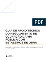 Guia Ocupação Vias