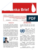 Revisiting The Special Session of The Human Rights Council On "The Human Rights Situation in Sri Lanka"