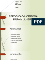 Reposição hormonal - Estrogênio.pptx