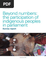 Indigenous Peoples' Representation