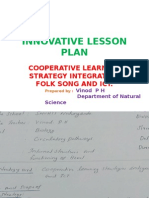 Innovative Lesson Plan Natural Science