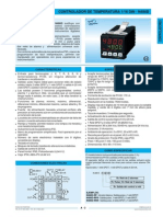 Controlador de temperatura 1/16 DIN N480D