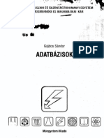 Gajdos Sandor Adatbazisok PDF