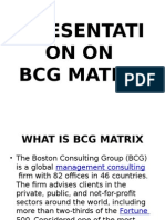 Presentati On On BCG Matrix