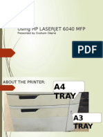 Using HP6040 Laserjet Printer