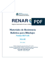 2012MA02 Materiales de Resistencia Balistica