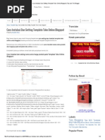 Download Cara Instalasi Dan Setting Template Toko Online Blogspot _ Tips Dan Trik Blogger by OpsEspero SN289097569 doc pdf