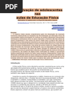 A Motivação de Adolescentes Nas Aulas de Educação Fisica