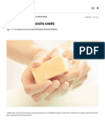 Jabón Casero Con Aceite Usado - Notas - La Bioguía PDF