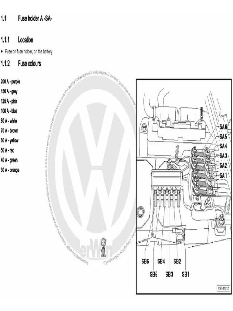 Fuses Batery Amarok PDF Volkswagen Group Cars Of Germany