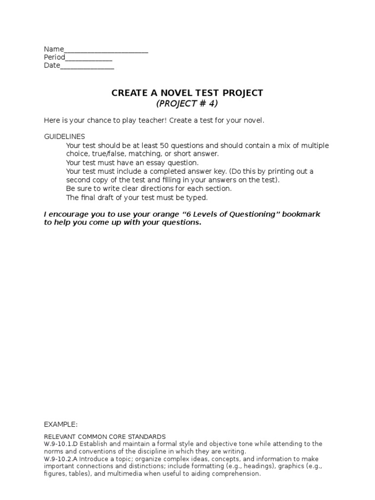 Create Your Own Test Online Free
