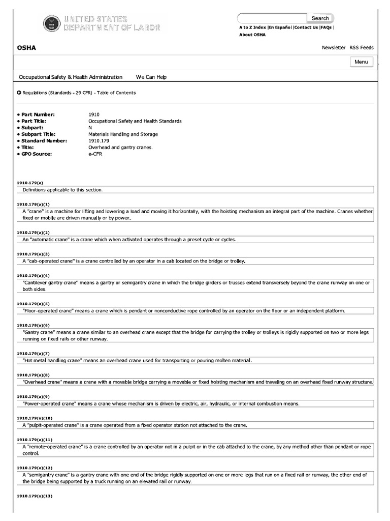 Overhead and gantry cranes 1910 179 pdf