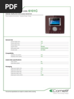 Comelit 6101C Data Sheet