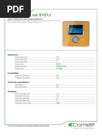 Comelit 6101J Data Sheet