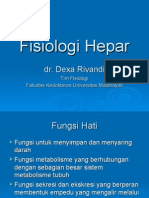 Fisiologi Hepar - Dr. Dexa Rivandi