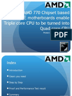 Gigabyte MA770 AMD CPU 4th Core Enabling by ACC
