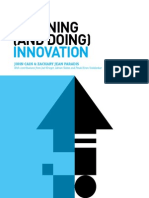 Planning (and Doing) Innovation | By By John Cain (VP, Marketing Analytics) and Zachary Jean Paradis (Director Experience Strategy), with contributions from Joel Krieger, Adrian Slobin, and Pinak Kiran Vedalankar