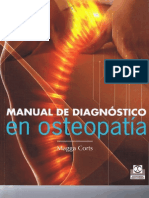 Manual de Diagnostico en Osteopatía