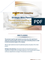 Strategic Mine Planning Flexible Mine Planning To Meet Changes in The Business Environment