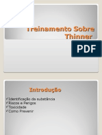 Treinamento Sobre Thinner