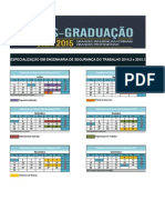 Calendario Engenharia de Segurança 2014.2 e 2015.1
