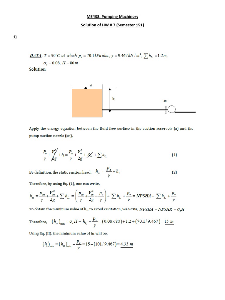 Solution of HW # 7 | PDF