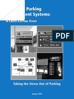 A CROSS-CUTTING STUDY Parking Bay Management Systems