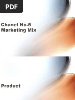 Chanel No.5 Marketing Mix