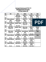 Horarios Segundo Año 2010