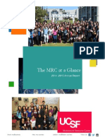 MRC at A Glance: 2014-2015 Annual Report