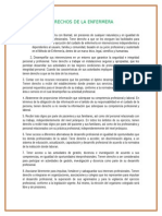 Derechos de La Enfermeria