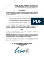 Convocatoria Consejo Directivo ICL