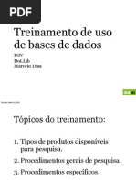 Treinamento FGV 20100325