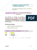 Capitulo3estimacion: Minimos Cuadrados Ordinarios y Maxima Verosimilitud