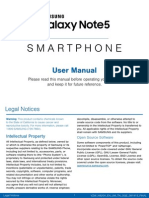 Manual Galaxy Note 5