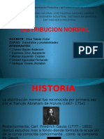 Distribucion Normal Estadistica