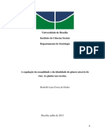 2013 a Regulação Da Sexualidade e Da Identidade de Gênero Através Do