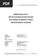 Carta Gantt Electricidad